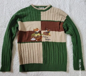 Pierre Cardin Children Unisex Embroidered Knit Sweater 160(XL)? SEE MEASUREMENTS - Picture 1 of 5