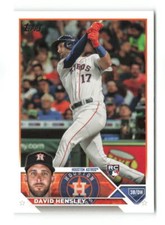 2023 Topps Series 2 David Hensley  #649  RC Rookie Houston Astros Baseball Card