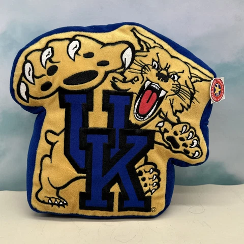 KENTUCKY WILDCATS STUFFED PLUSH MASCOT THROW PILLOW HERRINGTON BEARS Cover