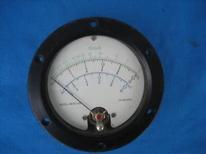 Ohmmeter Voltmeter AC DC Messgerät panel meter analog Messinstrument vintage - Picture 1 of 3