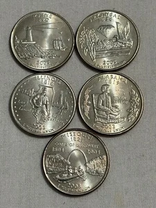 2003 Washington State Quarter Collection Set Of 5 - Picture 1 of 12