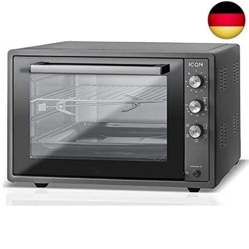 Komfortec (IQ M7051N03N 1AA) ICQN 70XXL 1800W 70L Mini-Backofen - Schwarz