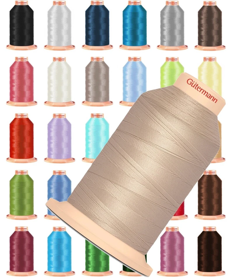 (2,38€/1000m) Gütermann Tera 180 Kettelgarn Staffiergarn Blindstichgarn Fein  - Bild 1 von 1