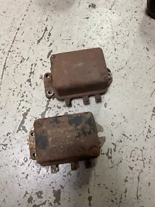 Chevrolet Chevy 1955 1956 1957 1958 1959 original voltage regulators - Picture 1 of 3