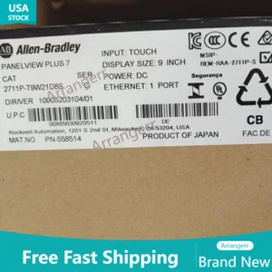 Allen-Bradley 2711P-T9W21D8S PanelView più 7 terminali 9 pollici tasse gratuite USA - Foto 1 di 3