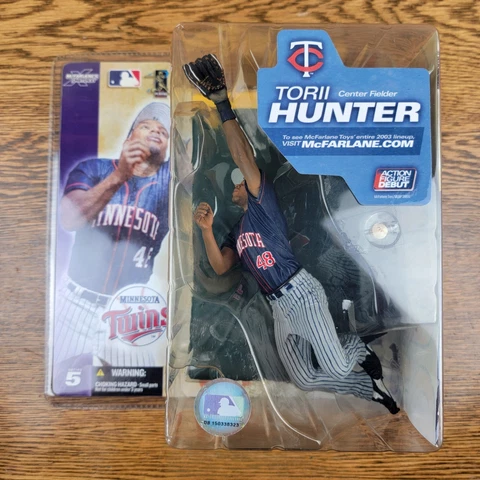McFarlane MLB Torii Hunter Grey Pants Var. Minnesota Twins Series 5 New Cover