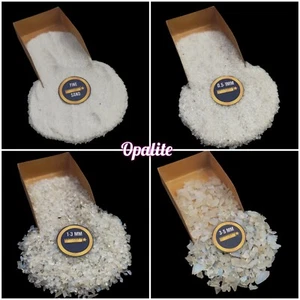 Polvo triturado grueso opalita natural para uso de masaje incrustación de anillo regalo para mujeres - Imagen 1 de 17