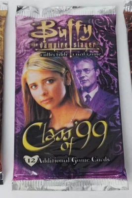 Class of '99 Booster Pack Buffy the Vampire Slayer CCG Collectible Card Game NEW - Image 1 of 4
