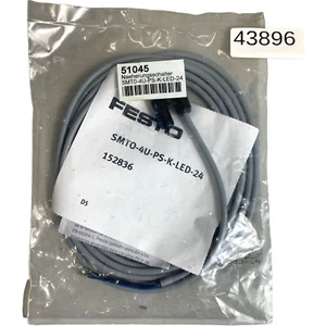 FESTO SMT0-4U-PS-K-LED-24 Proximity Switch 152836 - Picture 1 of 4