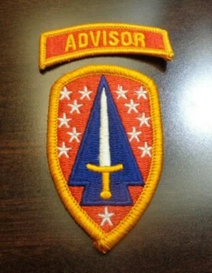 ARMEE PATCH, SSI, SFAB, SICHERHEITSKRÄFTE ASSISTENZBRIGADE MIT TAB - Bild 1 von 1