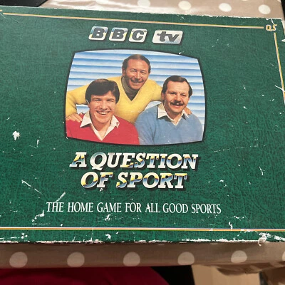 BBC TV A Question Of Sport 1986 Game Vintage includes all relevant cards Used - Image 1 of 4