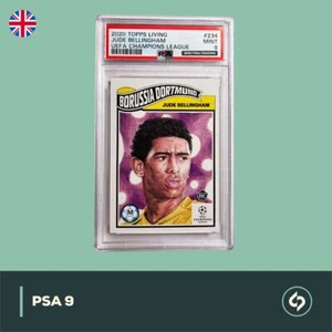 Jude Bellingham Rookie Dortmund | PSA 9 | TOPPS LIVING UCL | MINT | EN - Bild 1 von 1