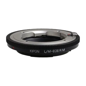 KIPON Macro Adapter with Helicoid for Leica M Mount Lens to Canon EOS RF Camera - Picture 1 of 6