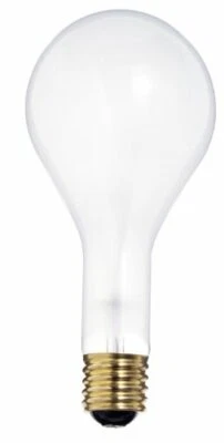 Satco S4962 130-Volt 300-Watt PS35 Mogul Base Light Bulb, Frosted - Image 1 of 3