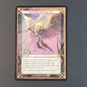 MTG - Your Will is not Your Own- Oversize - Archenemy - LP - Magic the Gathering - Picture 1 of 7
