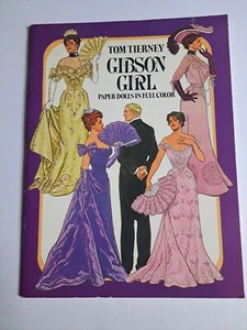 NOS Vintage Uncut Paper Dolls Gibson Girls Victorian Paper Dresses A+ Condition  - Picture 1 of 5