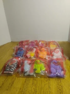 Ty 2004 TEENIE Beanie Babys McDonalds 25 Jahre Glücksbären - 12 Stück - Bild 1 von 15