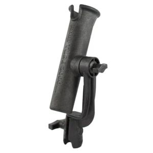 RAM Revolution Tube Fishing Rod Holder w/ Revolution Ratchet and Open Socket Arm - Picture 1 of 1
