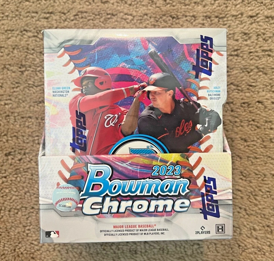 2023 Bowman Chrome Baseball Inserts ~ Stars & Rookies ~ Drop Down Menu - Image 1 of 1