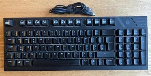 CM STORM BY COOLER MASTER QUICK FIRE TK SGK-4020-GKCM1-UK LED GAMING KEYBOARD - Picture 1 of 5