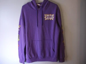 Felpa Rugrats Dinosaur, viola, taglia L Nickelodeon con cappuccio - Foto 1 di 7