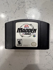 Nintendo 64 Madden NFL 2002 N64 - Game Only - Picture 1 of 2