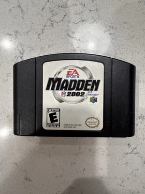 Nintendo 64 Madden NFL 2002 N64 - Game Only - Image 1 of 2