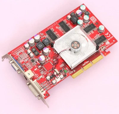 MSI NVIDIA GeForce FX5700 128MB DDR AGP 8x Graphics Video Card w/ New HSF - Image 1 of 4