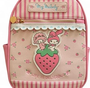 Sanrio My Melody and My Sweet Piano Strawberry Mini Backpack New - Picture 1 of 3