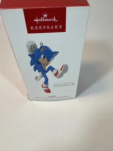 2022 Hallmark Keepsake Ornament Sonic the Hedgehog 2: SONIC Neu - Bild 1 von 5