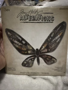 SIZZIX Tim Holtz Alterations Fanciful Flight Bigz Die Butterfly - Picture 1 of 3