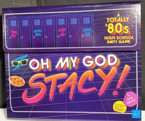 Oh My GOD Stacy High School Party Board Game Totally 80's - NEW in opened box - Picture 1 of 5