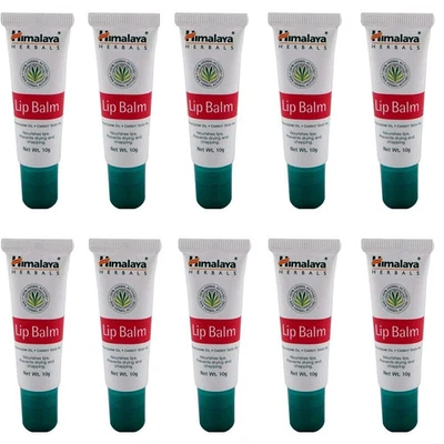 Herbal Lip Balm Chapstick Wheatgerm & Carrot Seed Oil 10g Fast ship 10 pieces - Image 1 of 2