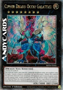 GALAKTISCHE AUGEN DRACHE CHIPHER • Quarter Century • MP24 IT044 • 1Ed • Yugioh! - Bild 1 von 1