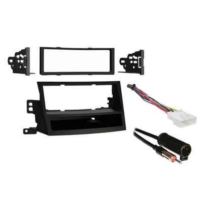 Fits Subaru Legacy 2012-2014 Non-NAV Single DIN Harness Radio Install Dash Kit - Image 1 of 4