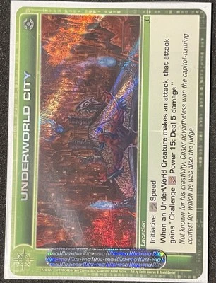 MP Chaotic Underworld City Dawn of Perim Super Rare Ripple Foil Location - Image 1 of 4