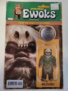 Star Wars Ewoks #2 Marvel 2024 Series Action Figure Variant 9.4 Near Mint - Bild 1 von 2