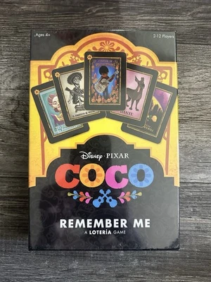Disney Pixar Coco Remember Me Loteria Bingo Spanish Family Game Factory Sealed - Image 1 of 2