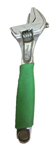 Snap-On Tools FADH8BG 8 Inch Green Adjustable Wrench - Silver/Green - Bild 1 von 22