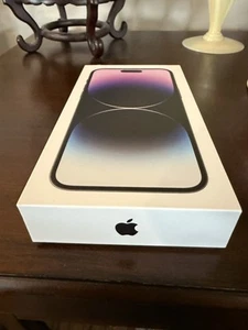 iPhone 14 Pro Max 256 Go violet foncé boîte d'origine papiers bonus - Photo 1 sur 16