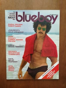 Vintage Blue Boy Magazine June July 1977 Centerfold Gay Interest Playguy 825 - Picture 1 of 1