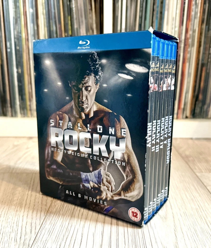 Rocky - Heavyweight Collection - Blu-Ray Box Set Sylvester Stallone Balboa - Image 1 of 4