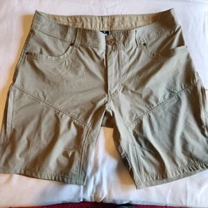 Kuhl Mens Silencr Kargo Shorts Sz 40 Khaki Hiking Outdoor Ripstop Technical - Picture 1 of 7