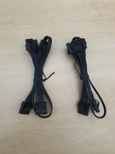Corsair Type 4 6 Pin to 4 Molex Modular Power Supply Type 3 Cable RMx HX HXi X 2 - Picture 1 of 1