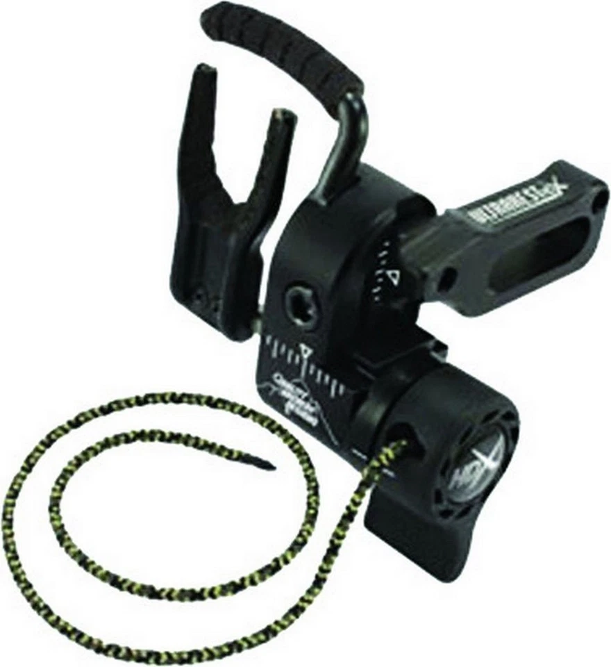QAD Ultrarest HDX Black Right Hand Arrow Rest Quality Archery - UHXBK-R - Image 1 of 1