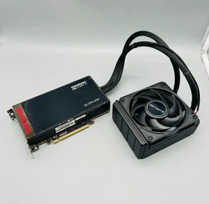 Sapphire Radeon R9 Fury X 4GB GDDR5 PCI-E DVI VGA HDMI GRAFIKKARTE #B30 - Afbeelding 1 van 3