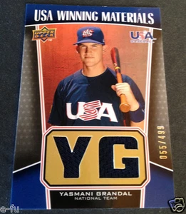 Camiseta deportiva UD USA Winning Materials 2009 YASMANI GRANDAL #ed 55/499 - Imagen 1 de 1