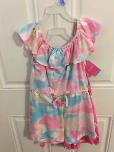 BRAND NEW GIRLS SIZE 6-6X 2 PACK ZUNIE GIRL ROMPERS - Picture 1 of 10