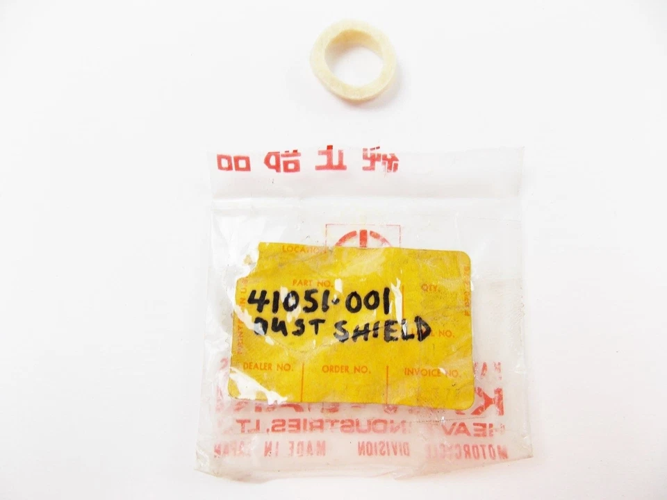 OEM 1966-15 KAWASAKI F3/4 KX250 KZ400 A1/7 LEVA DE FRENO FIELTRO PROTECTOR CONTRA POLVO 41051-001 Foto 1 de 1