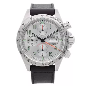 Fortis Classic Cosmonauts 42mm Steel Chronograph Automatic Mens Watch F2140006 - Picture 1 of 6